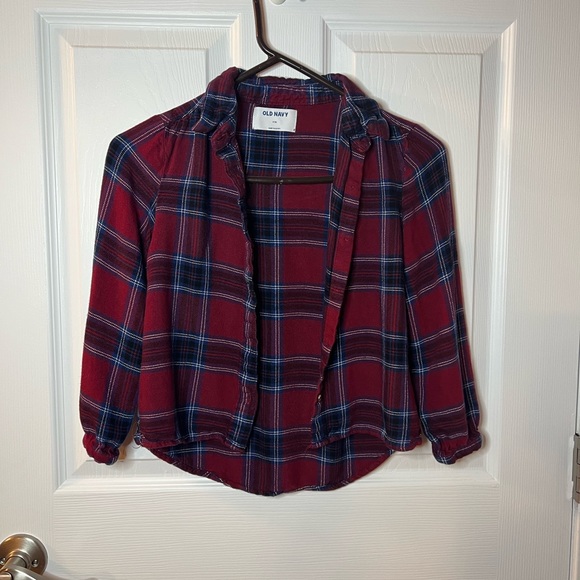 2 Old Navy Girls Thermal Button Up Shirts 8 - Picture 9 of 16